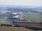 Aerial view of Duxford